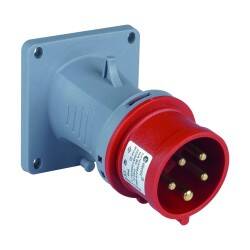 3107-318-1600 TP ELECTRIC CEE 5X32 MAKİNE FİŞİ EĞİK IP44 - 1