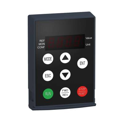 VW3A1007 SCHNEIDER ELECTRIC PANO KAPAĞINA MONTAJ HARİCİ KONTROL PANELİ ALTİVAR12/312/320 İÇİN - 1