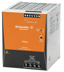 1469550000 WEIDMULLER PRO ECO 480W 3X400VAC 24VDC 20A GÜÇ KAYNAĞI SWITCH-MODE 24VDC 4050118275742 - 1