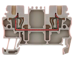 1775480000 WEIDMULLER ZDU 1.5 0,5-1,5 MM2 KÜÇÜK TİP YAY BAĞLANTILI GEÇİŞ KLEMENSİ 4032248181469