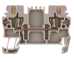 1775480000 WEIDMULLER ZDU 1.5 0,5-1,5 MM2 KÜÇÜK TİP YAY BAĞLANTILI GEÇİŞ KLEMENSİ 4032248181469 - 1
