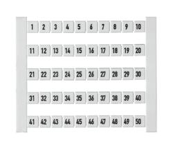 473460001 WEIDMULLER KLEMENS ETİKETİ DEK 5W 1-50 1 KUTU 4008190135157 - 1