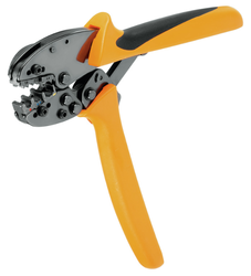 9006120000 WEIDMULLER İZOLELİ PABUÇ SIKMA PENSESİ ÇİFT SIKMA CTI 6 0,5-6MM2 4008190044527 - 1