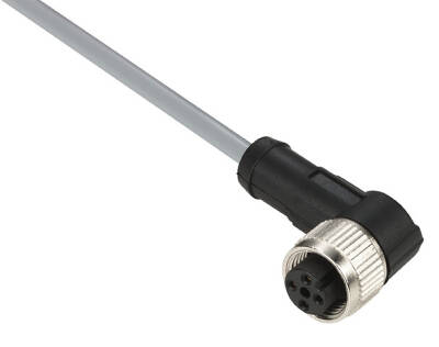 XZCPV1241L5 TELEMECANIQUE SENSORS KABLOLU KONNEKTÖR M12 4PIN PVC 5M - 1